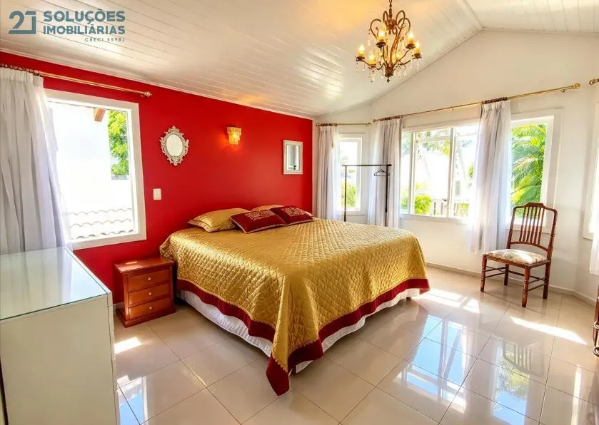 Casa de 4 quartos com janelas do piso ao teto, Jurerê — photo 13