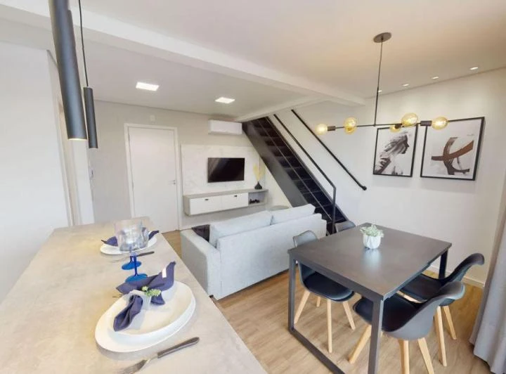 Apartamento mobiliado de 1 dormitório com 50 m² — photo 4