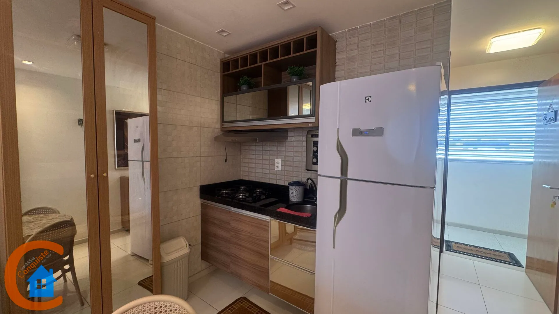 Furnished one-bedroom, 27 m² apartment in João Pessoa — photo 9