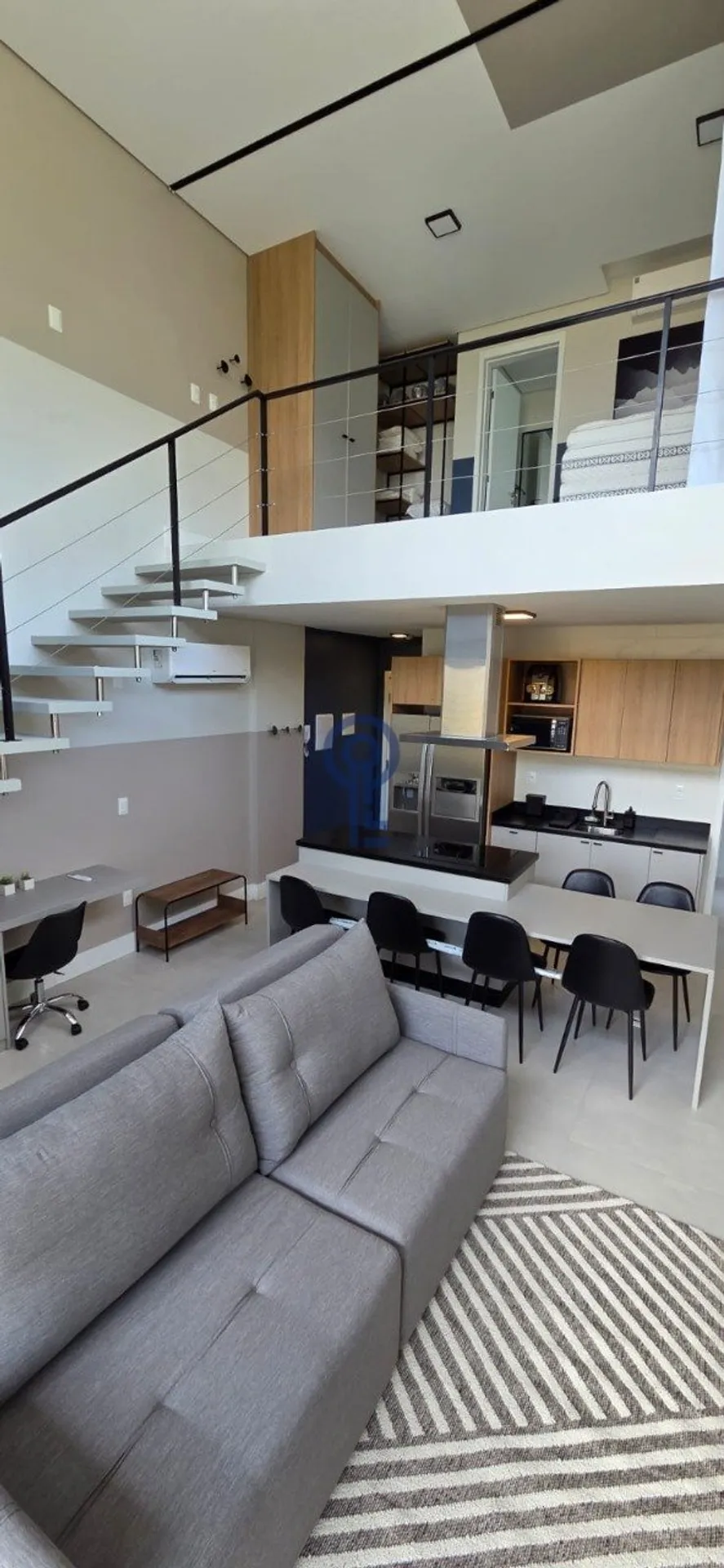 Furnished duplex apartment with 1 bedroom and 2 parking — photo 7