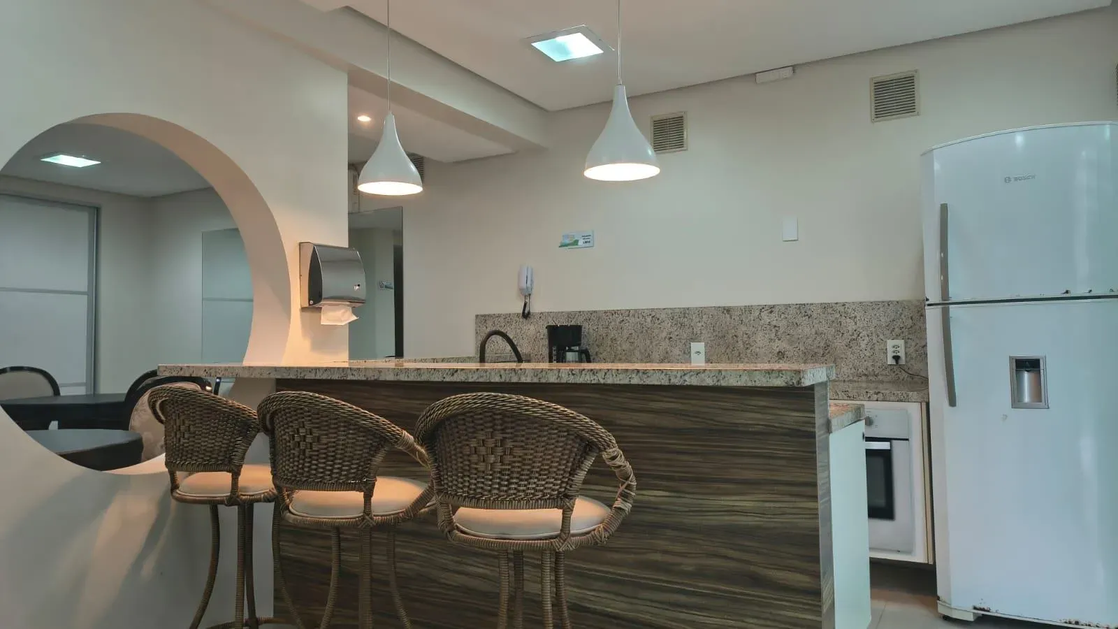 Apartment with balcony barbecue, 104 m²