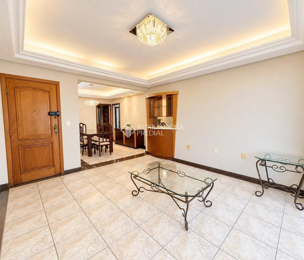 3-bedroom apartment with a glass-enclosed balcony