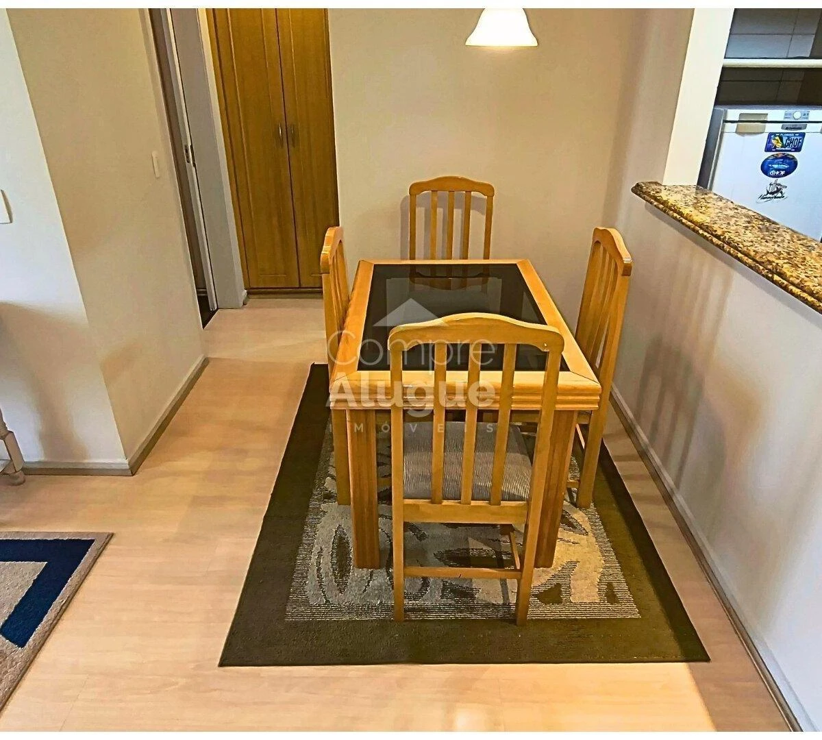 Furnished apartment, 45 m², with wood or laminate floors — photo 14