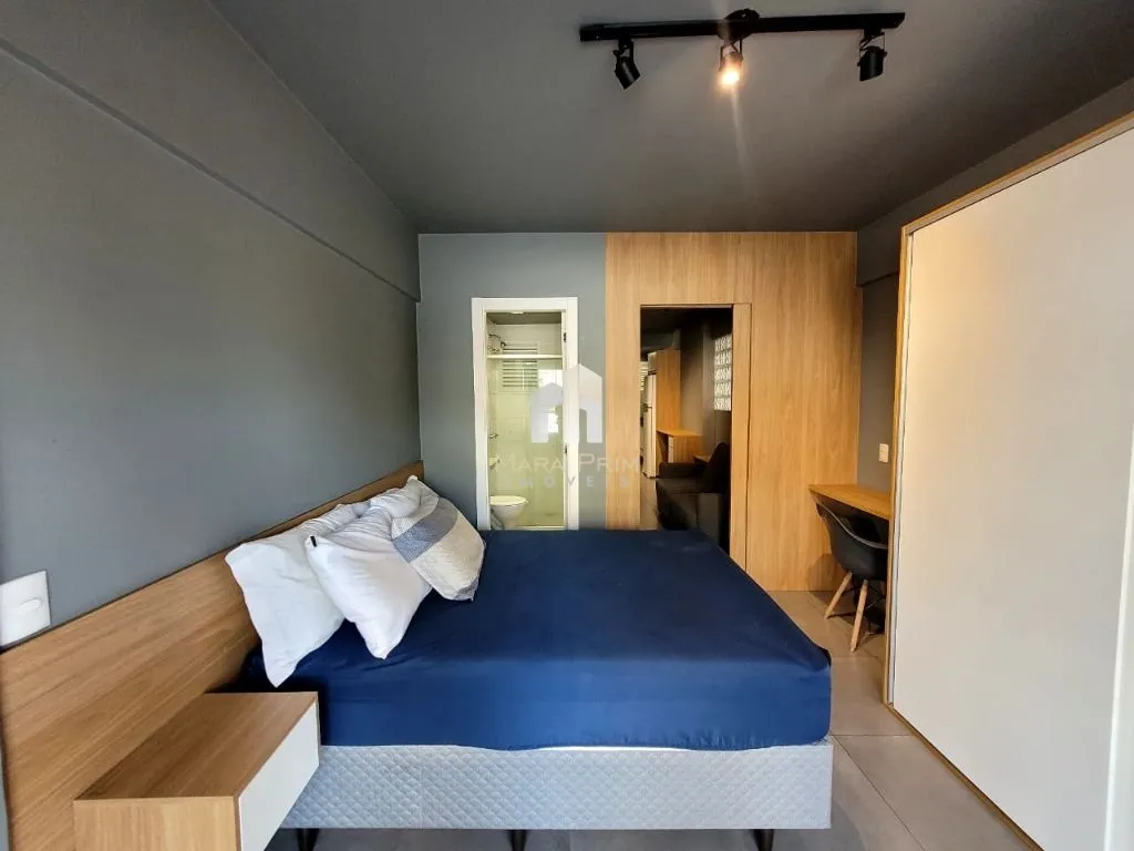 Studio mobiliado, 37 m², com espaço de home office — photo 10