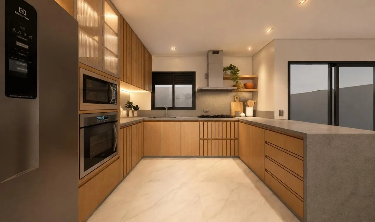 Condominium house with 3 bedrooms and open-plan kitchen — photo 10