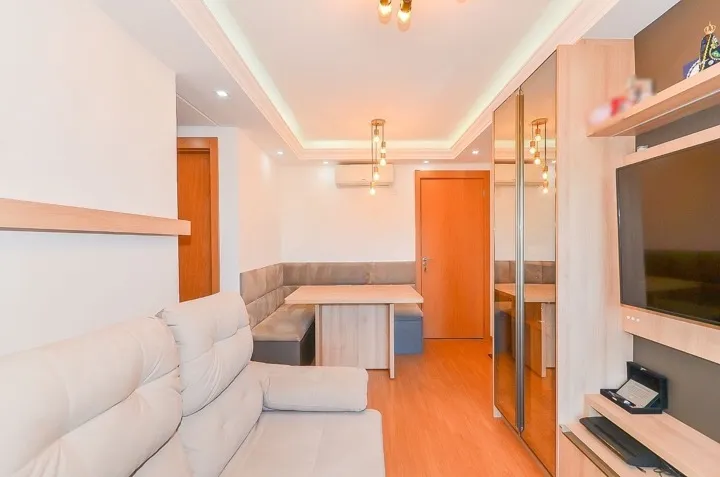2-bedroom apartment with a washing machine in Curitiba