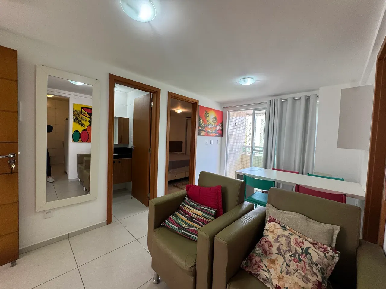 2-bedroom apartment with air conditioning and 60 m² — photo 12