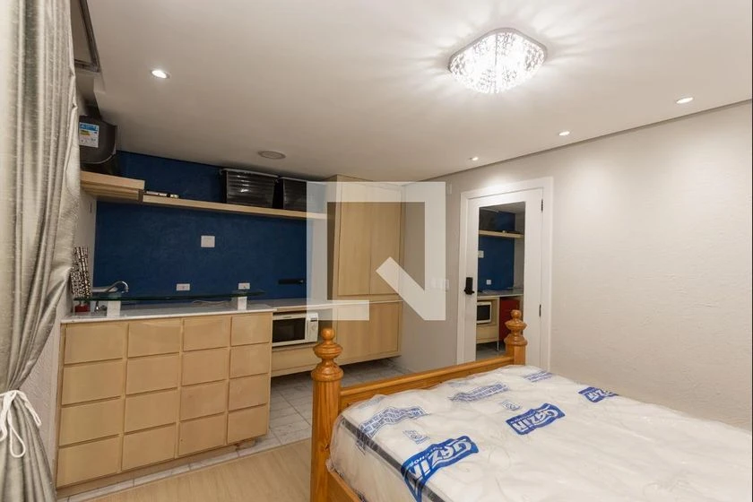 Studio with en-suite bedroom and a balcony