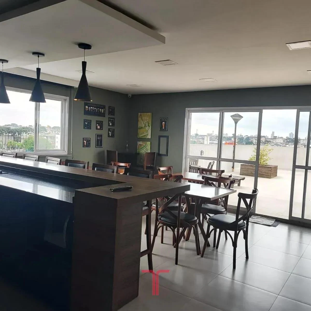 Furnished studio, 28 m², with a washing machine — photo 9