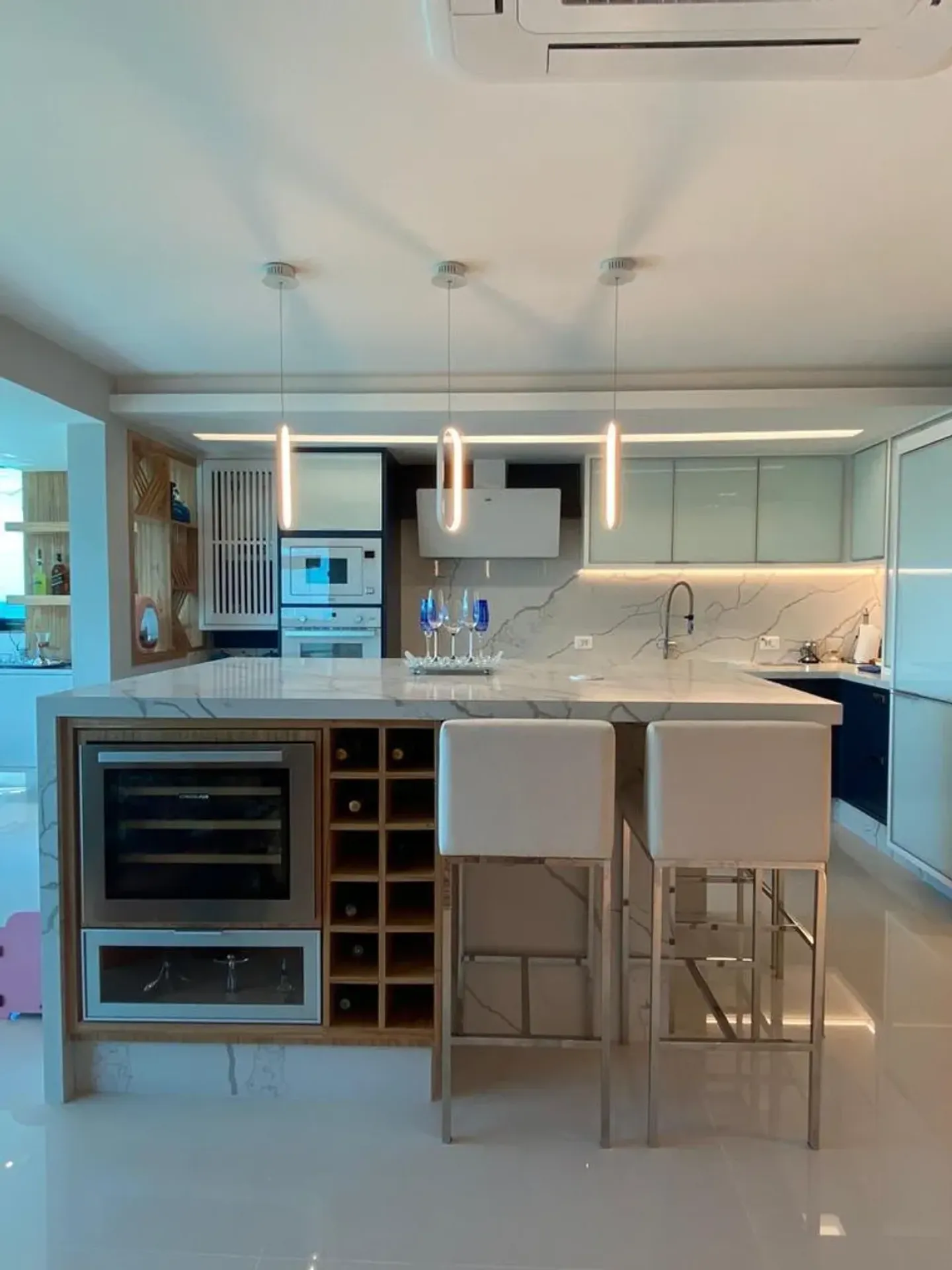 3-bedroom apartment in a building with a sauna — photo 7