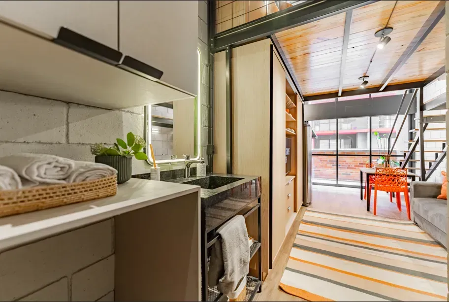 Меблированная квартира с 1 спальней и 27 м² — photo 9