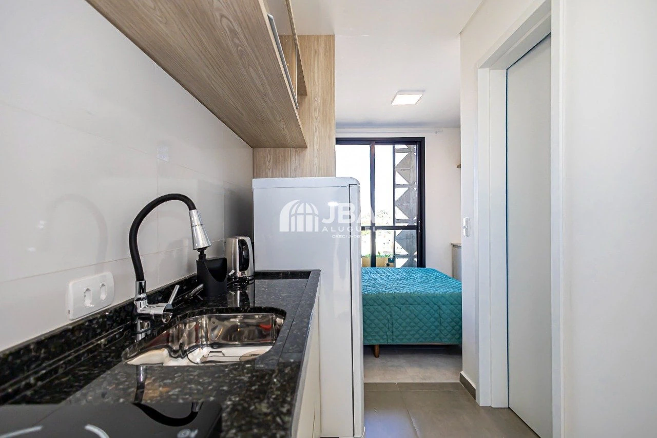 Furnished studio apartment 25 m² with compact cooktop — photo 2