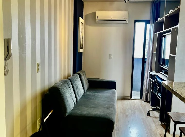 Apartamento mobiliado de 45 m² com 1 dormitório — photo 4