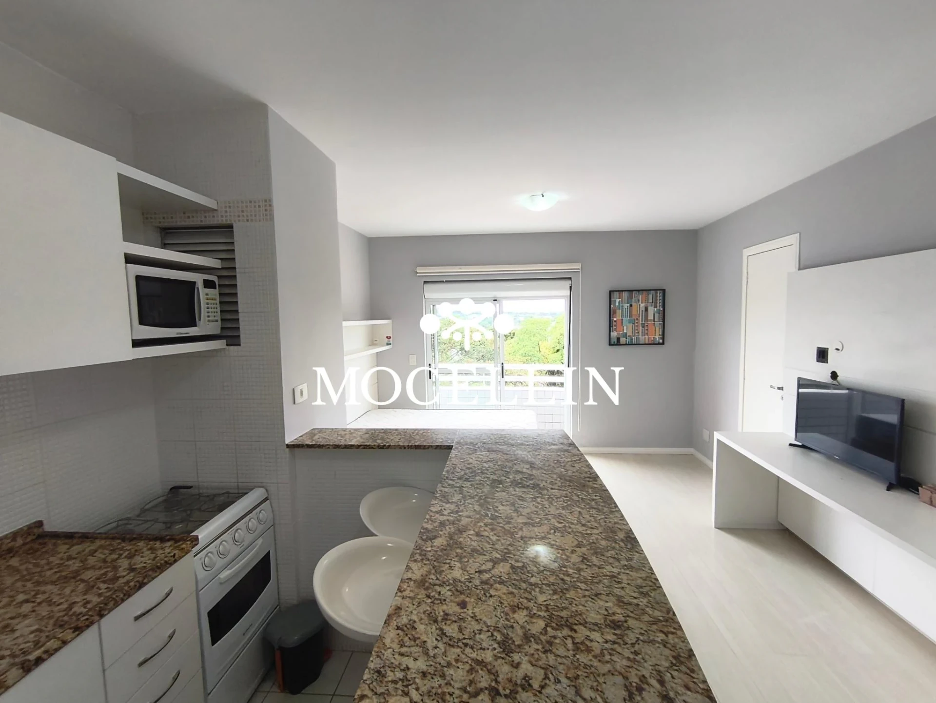 Рабочее место и 1 спальня: квартира 27 м² — photo 10