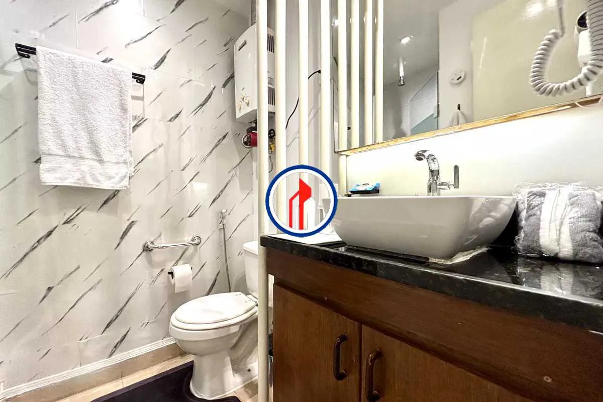 Furnished duplex apartment with 1 bedroom and 1 parking — photo 18
