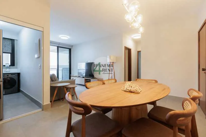 Apartamento mobiliado com 2 quartos e 2 banheiros, varanda — photo 8