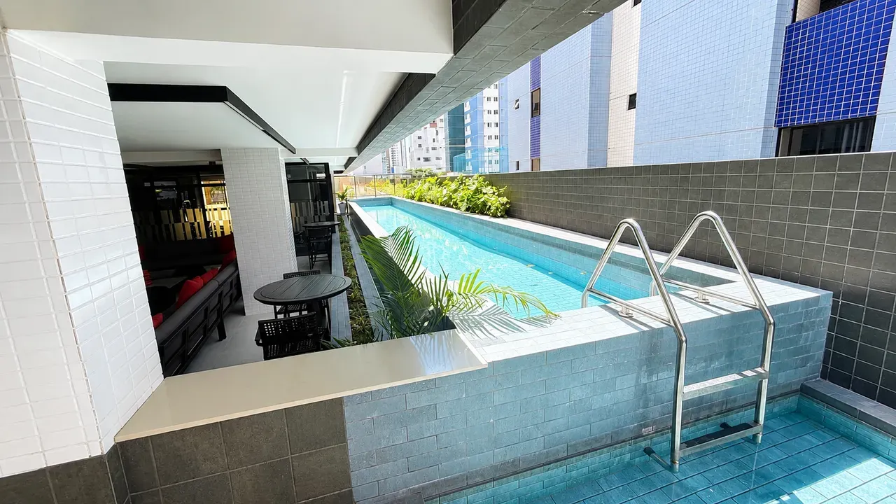 One-bedroom apartment with a washing machine in João Pessoa — photo 11
