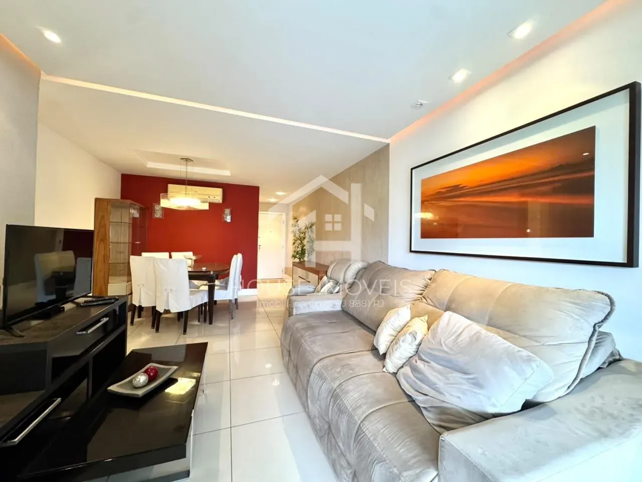 Furnished 3-bedroom apartment with 3 bathrooms — photo 9