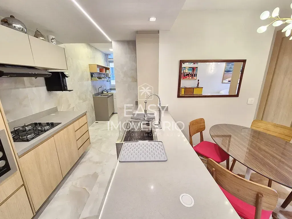 Furnished apartment with an open-plan kitchen and 2 beds — photo 26