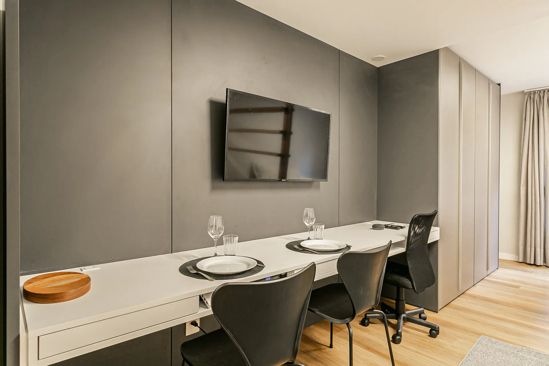 Estudio amueblado de 27 m² con 1 dormitorio y cocina abierta — photo 11