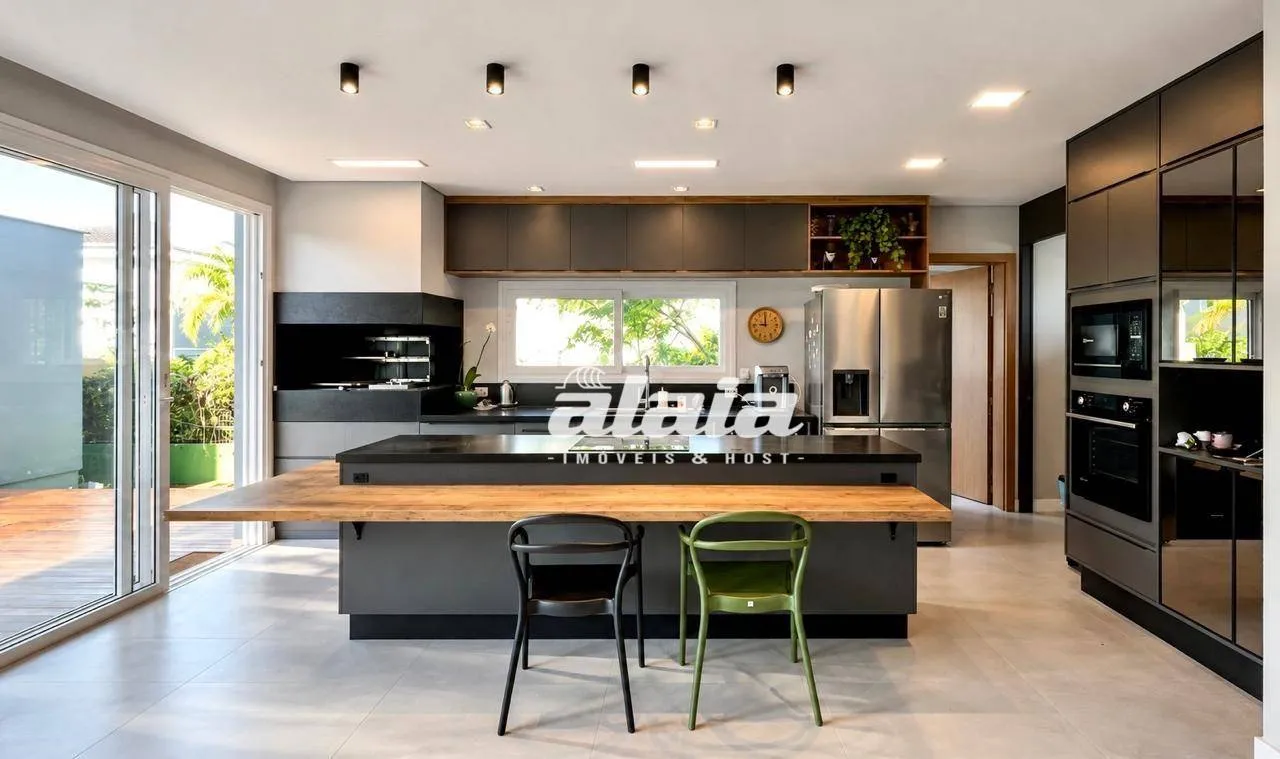 Casa em condomínio com 4 suítes e cozinha em conceito aberto — photo 2