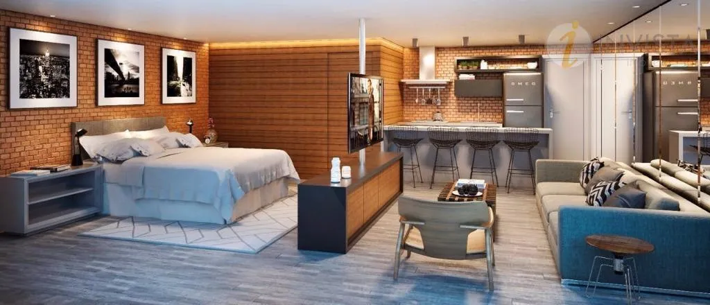 2-bedroom apartment in a building with a pool — photo 39