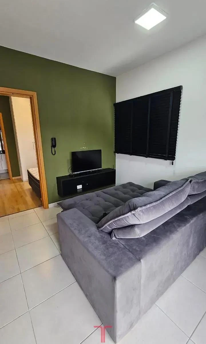 Furnished studio, 28 m², with a washing machine