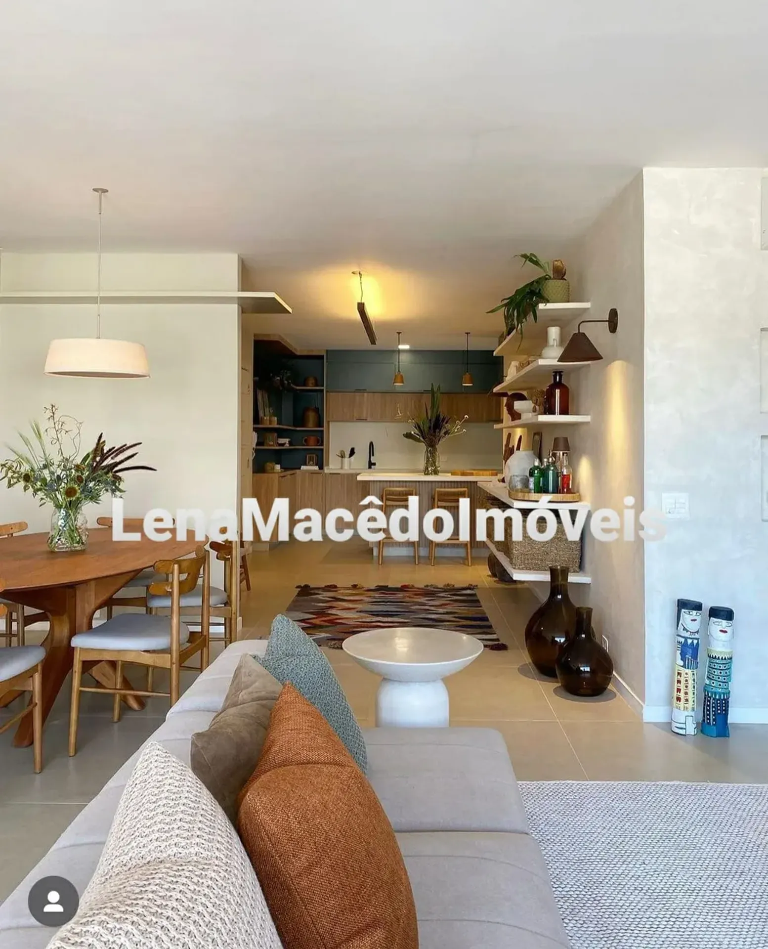 Furnished apartment, 133 m², with floor-to-ceiling windows — photo 5