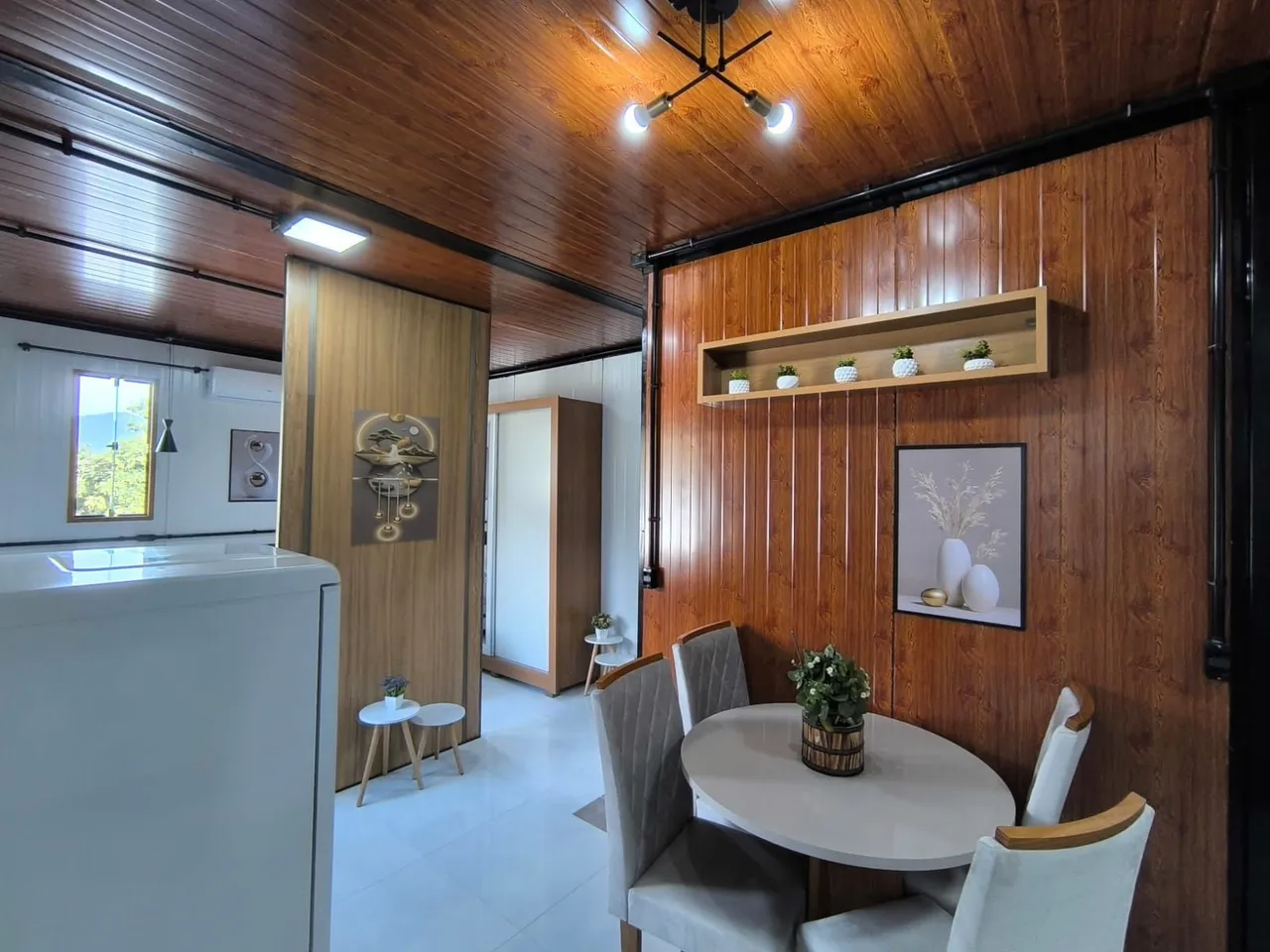 Mountain view in a one-bedroom house, 36 m² — photo 8