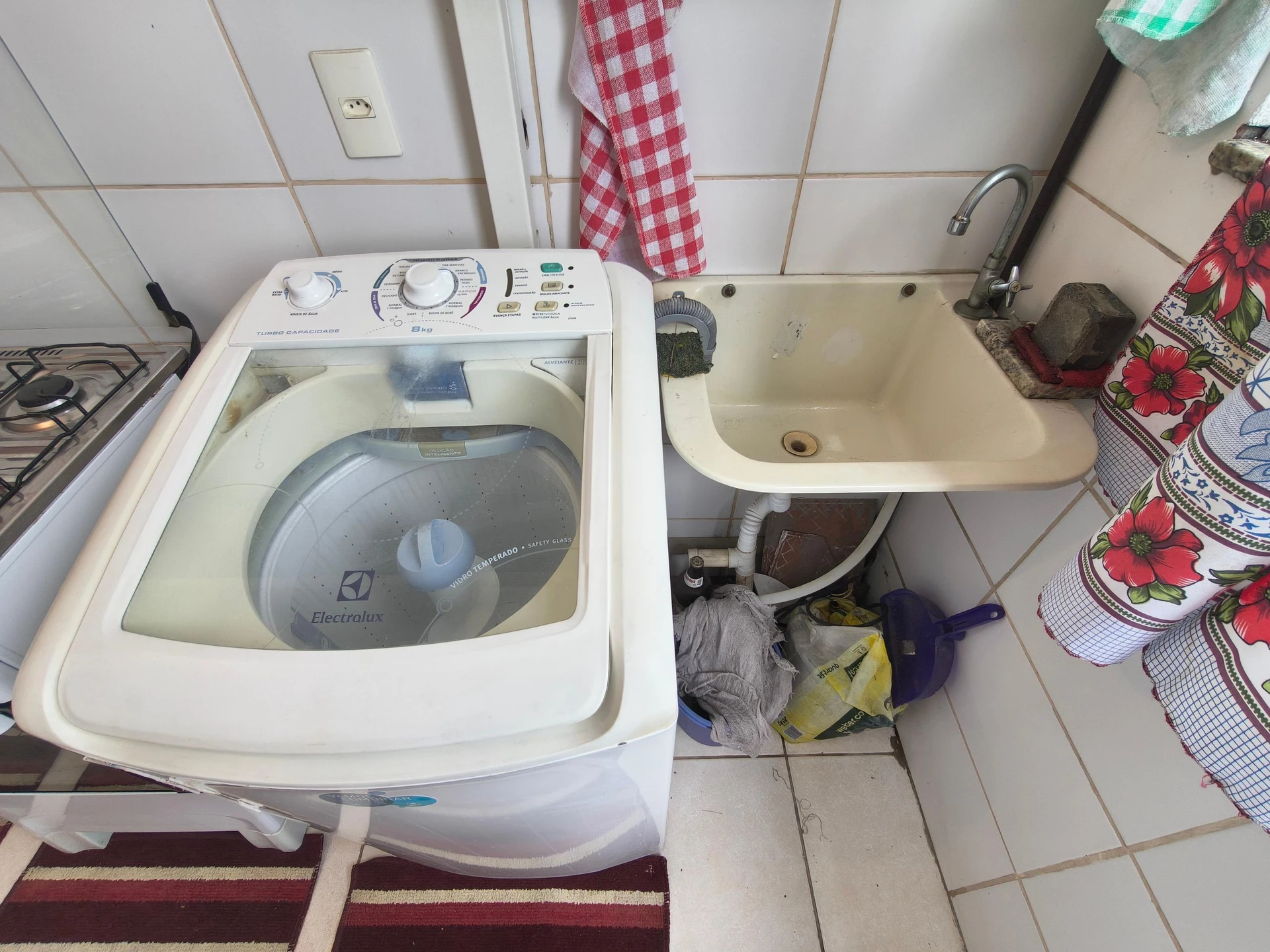 Washing machine in a 2-bedroom apartment, 70 m² — photo 23