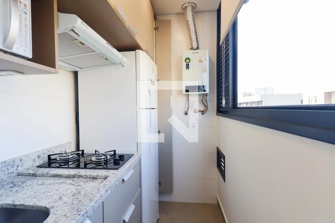 Apartamento mobiliado, 20 m², com varanda gourmet — photo 4