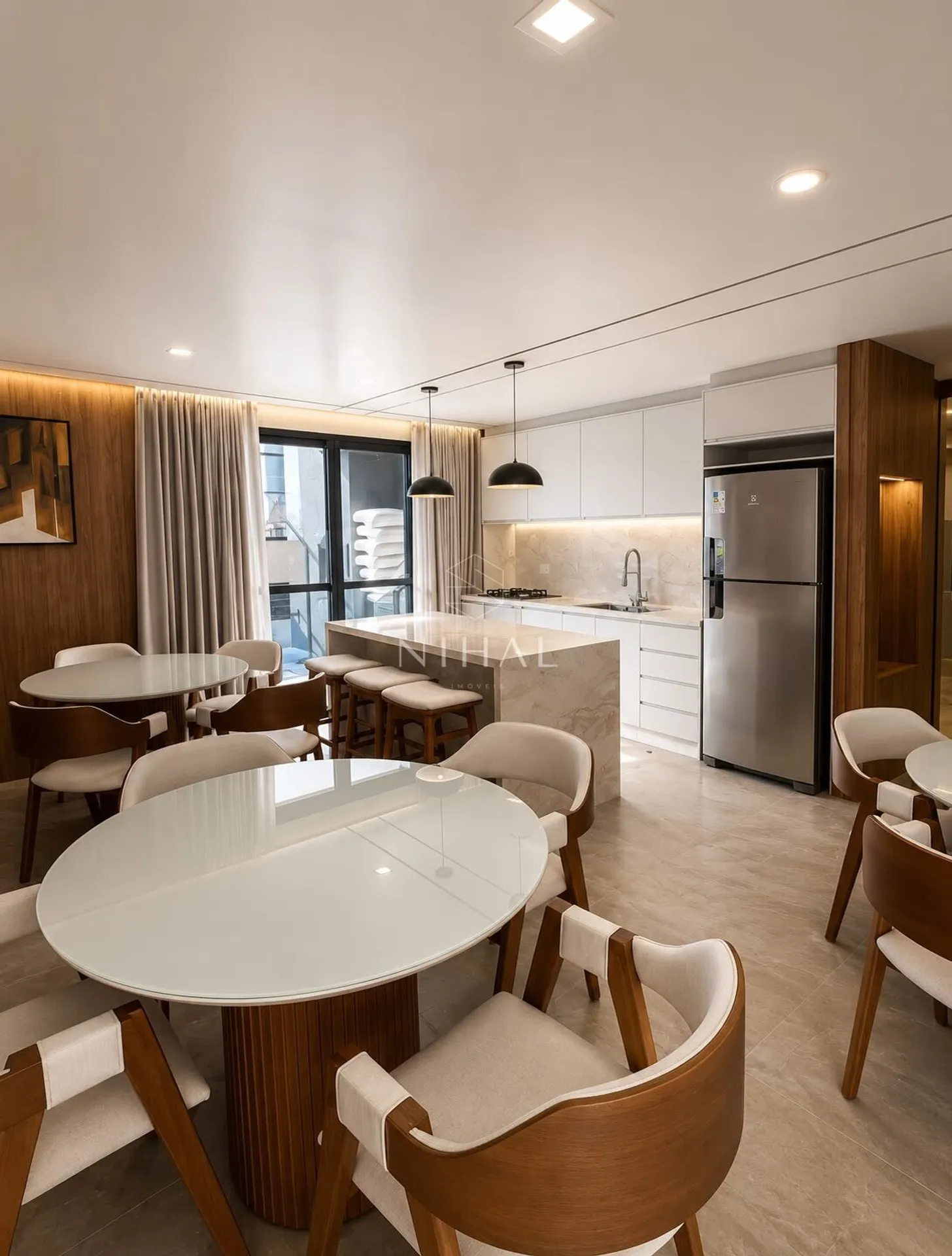 Furnished apartment, 45 m², with a washing machine — photo 41