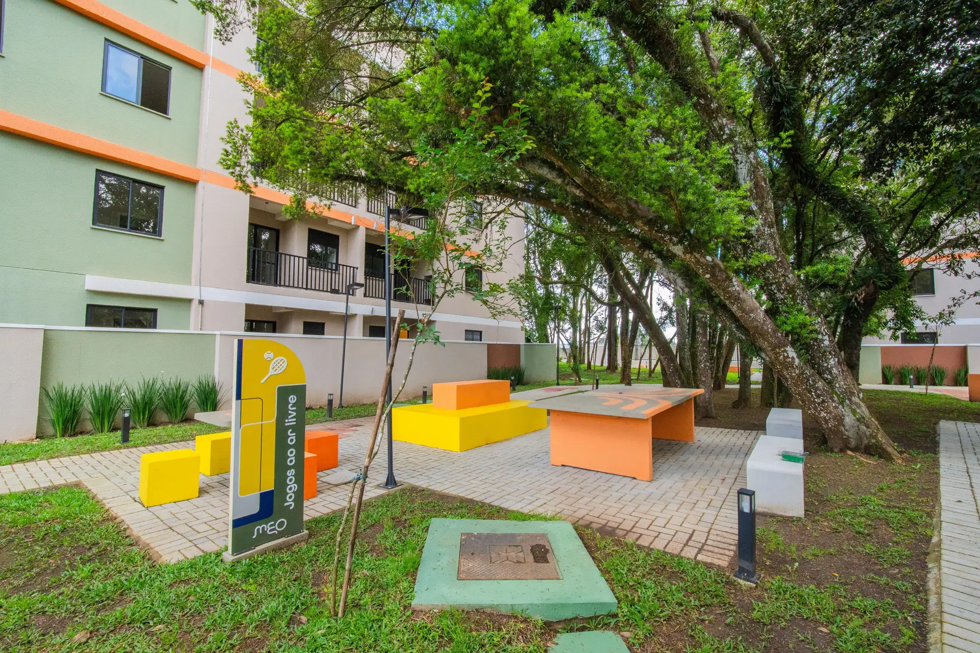 Apartment, 53 m², with a grill on the balcony