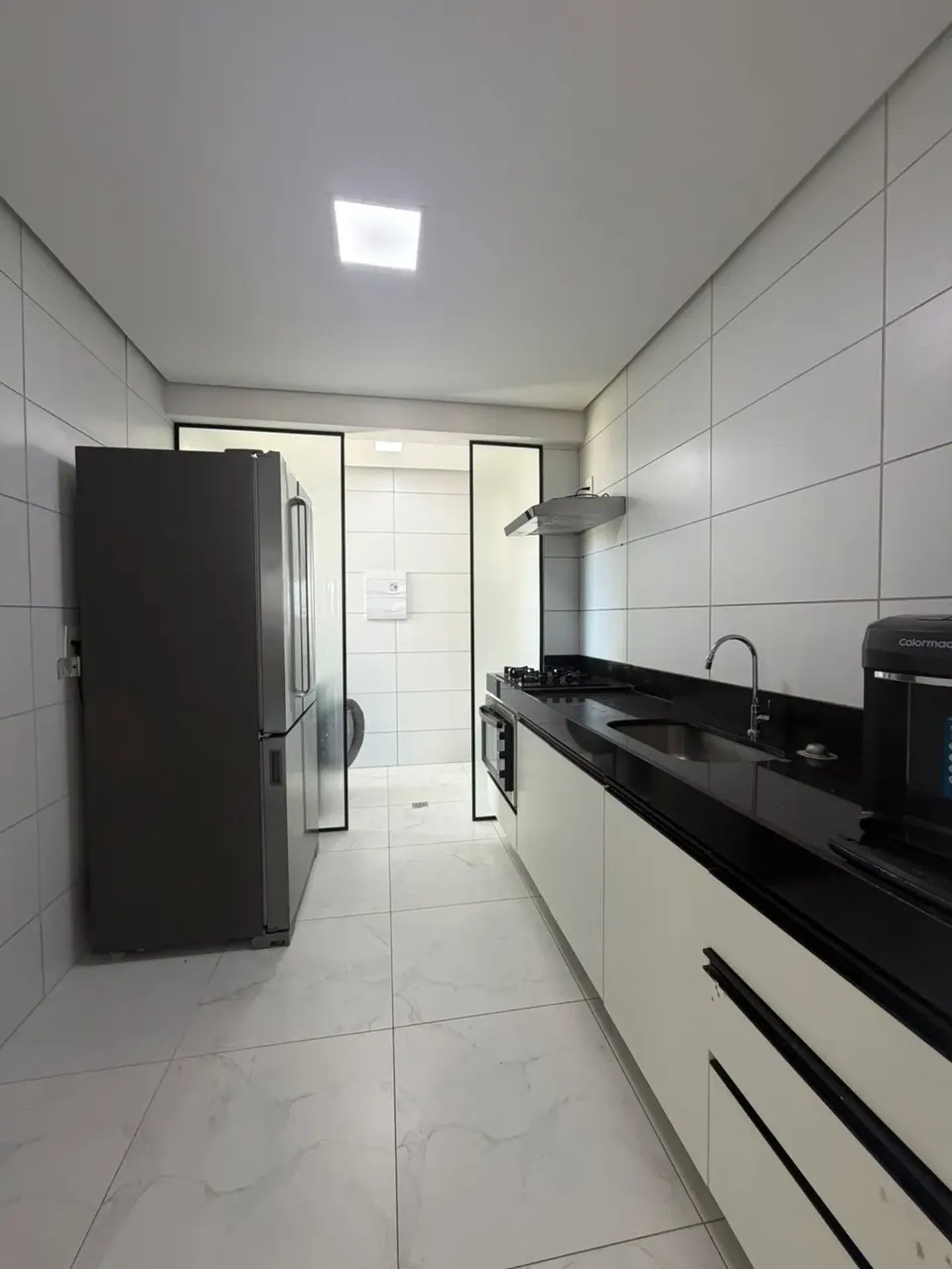 Washing machine in a 3-bedroom apartment, 84 m² — photo 11