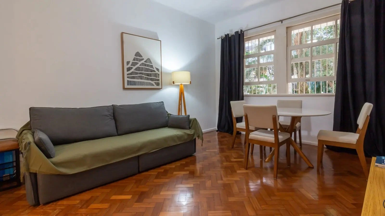 Apartamento de 1 quarto e 50 m²