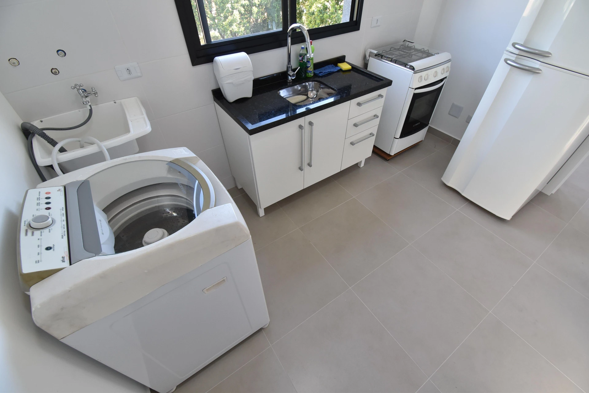 Studio, 26 m², with a washing machine — photo 5