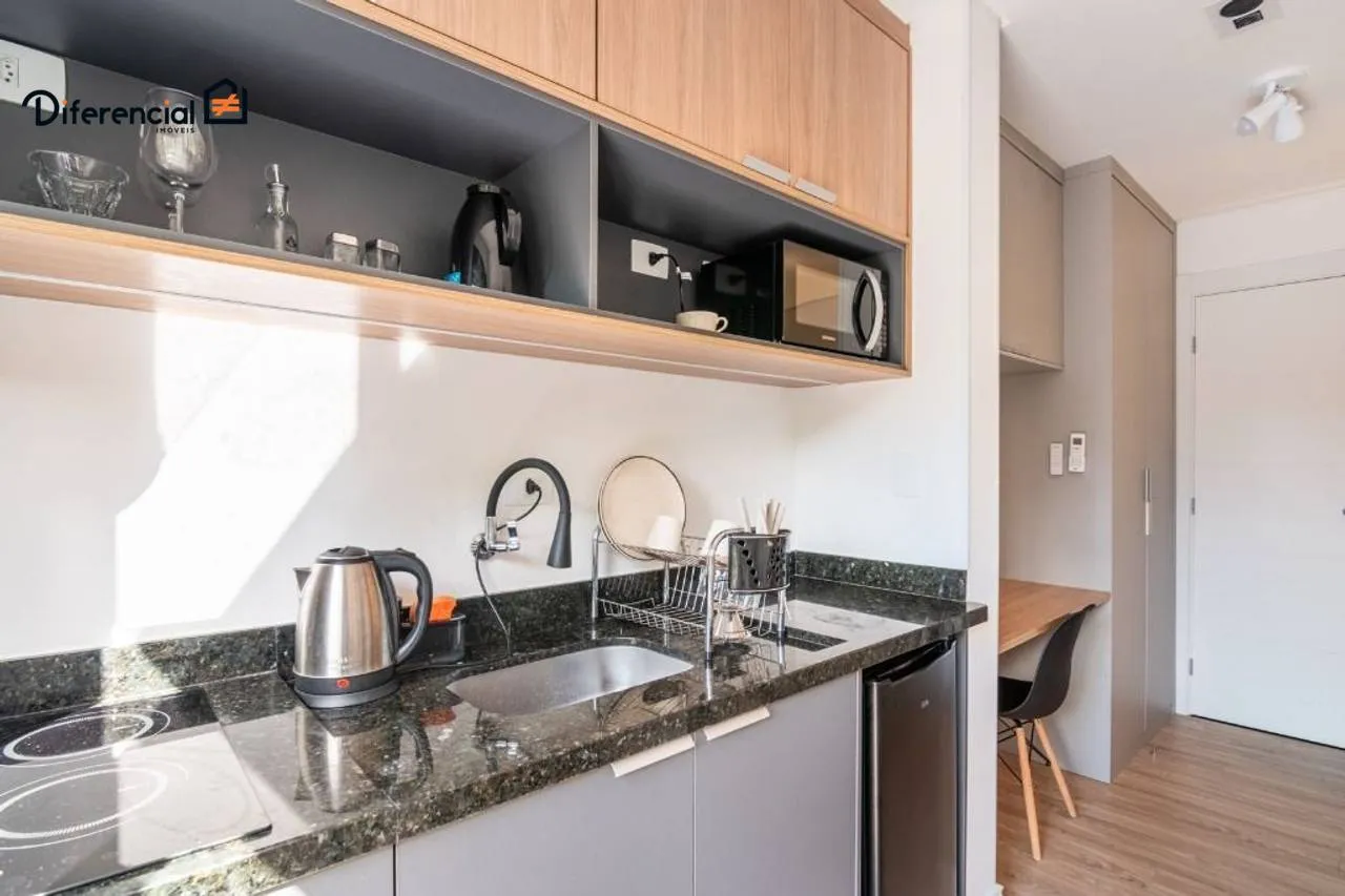 Furnished studio with terrace, 1 bedroom and 17 m² — photo 14