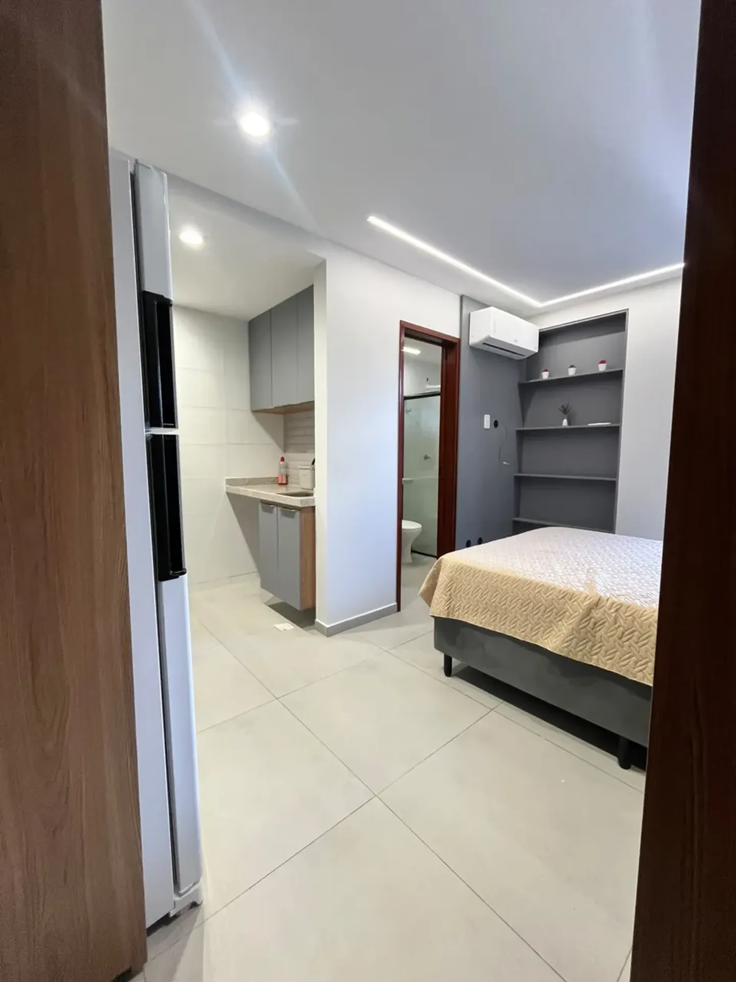 Monoambiente en edificio con piscina — photo 10