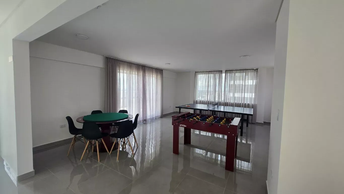 Apartment on the 6th floor with a washing machine — photo 15