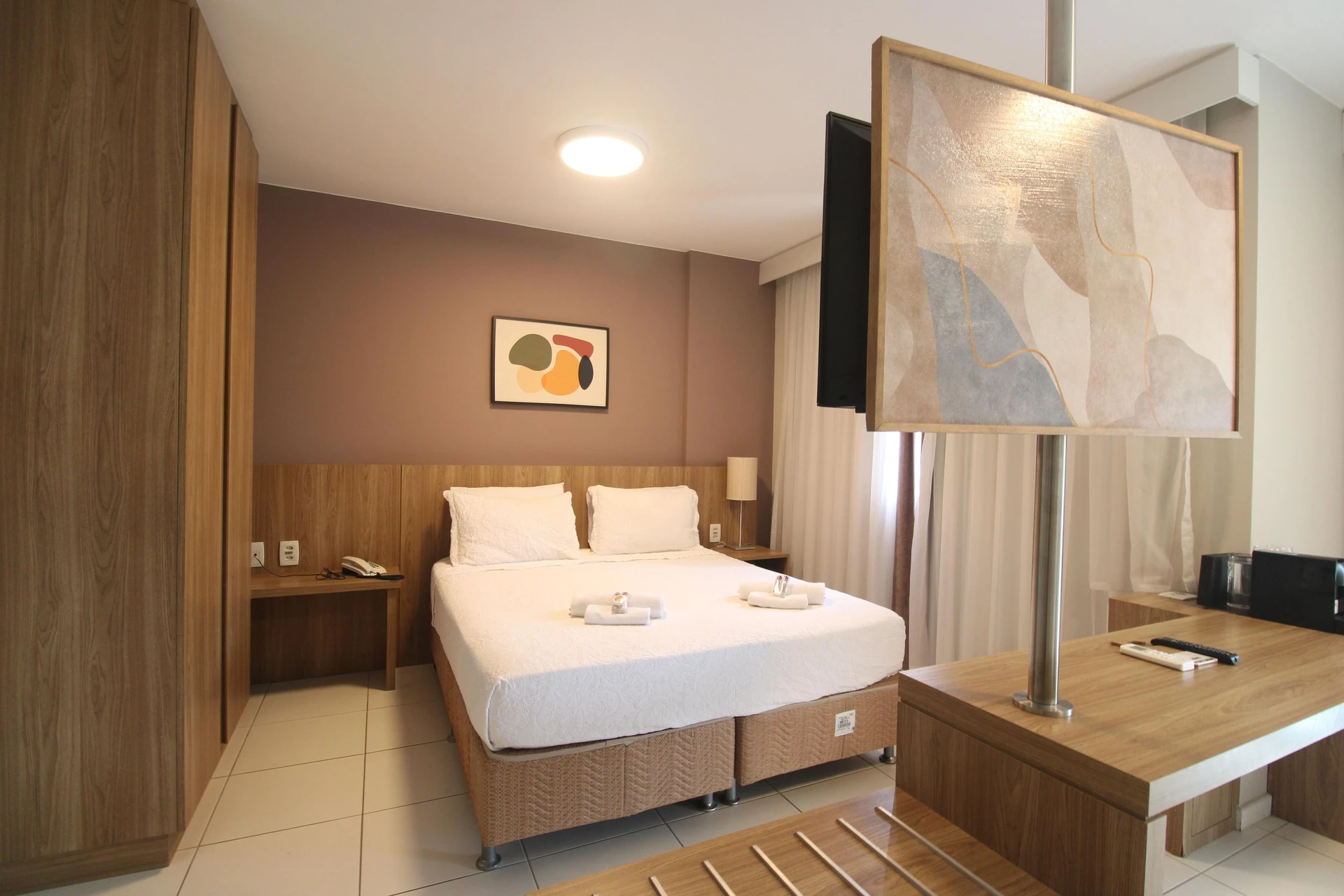 Студия 40 м² с сушильной машиной и видом на горы — photo 3