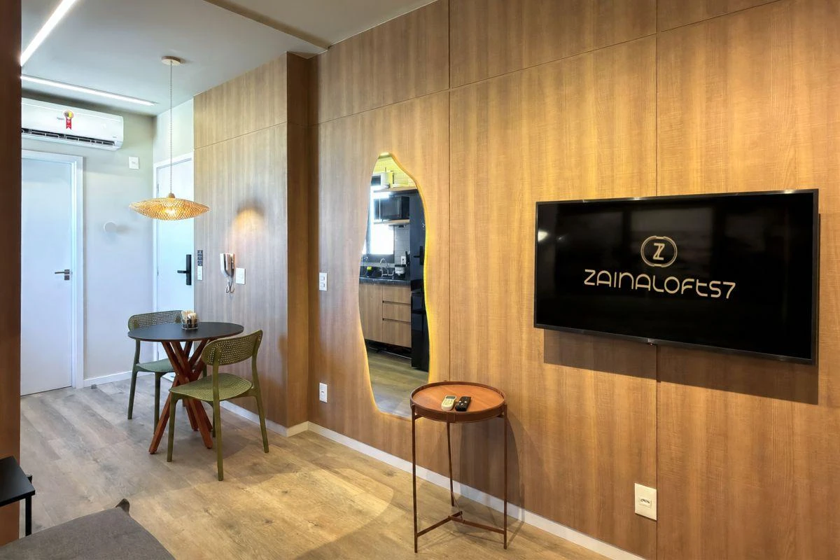 Apartamento mobiliado de 58 m² com 1 suíte e varanda fechada — photo 47