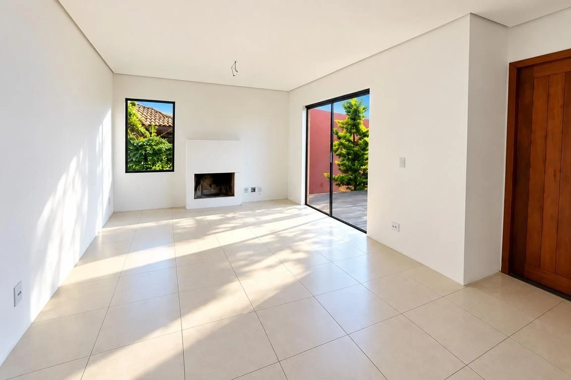 Balcony with a grill in a 2-bedroom house, 130 m² — photo 13