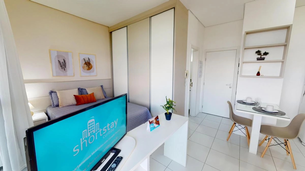 1 quarto e espaço de home office: apartamento de 25 m² — photo 11