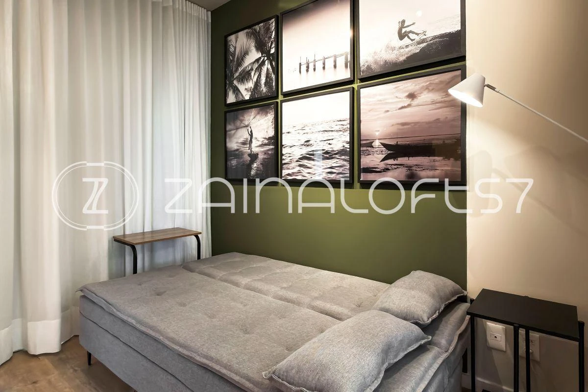 Apartamento mobiliado de 58 m² com 1 suíte e varanda fechada — photo 34