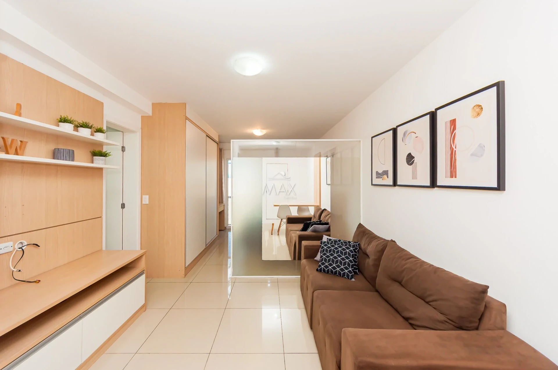 Apartamento mobiliado em condomínio com piscina coberta — photo 9