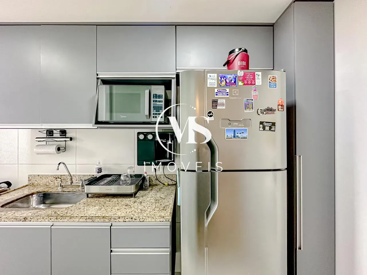 Furnished apartment, 66 m², with a washing machine — photo 2