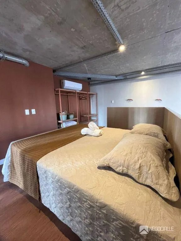 Loft mobiliado de 45 m² com cozinha americana a gás — photo 17