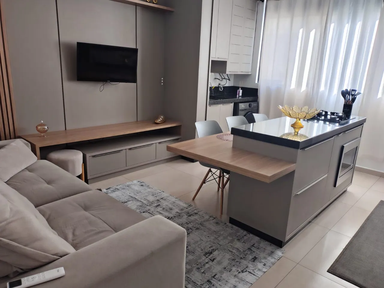 2-bedroom apartment with a washing machine — photo 3