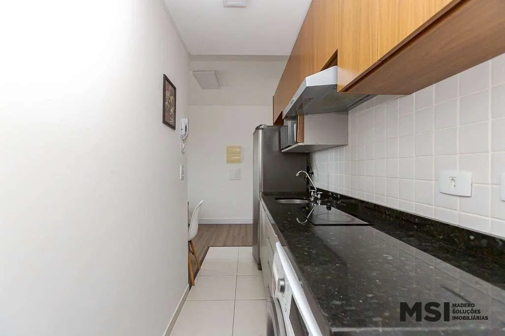 One-bedroom apartment with a washing machine in Curitiba — photo 10