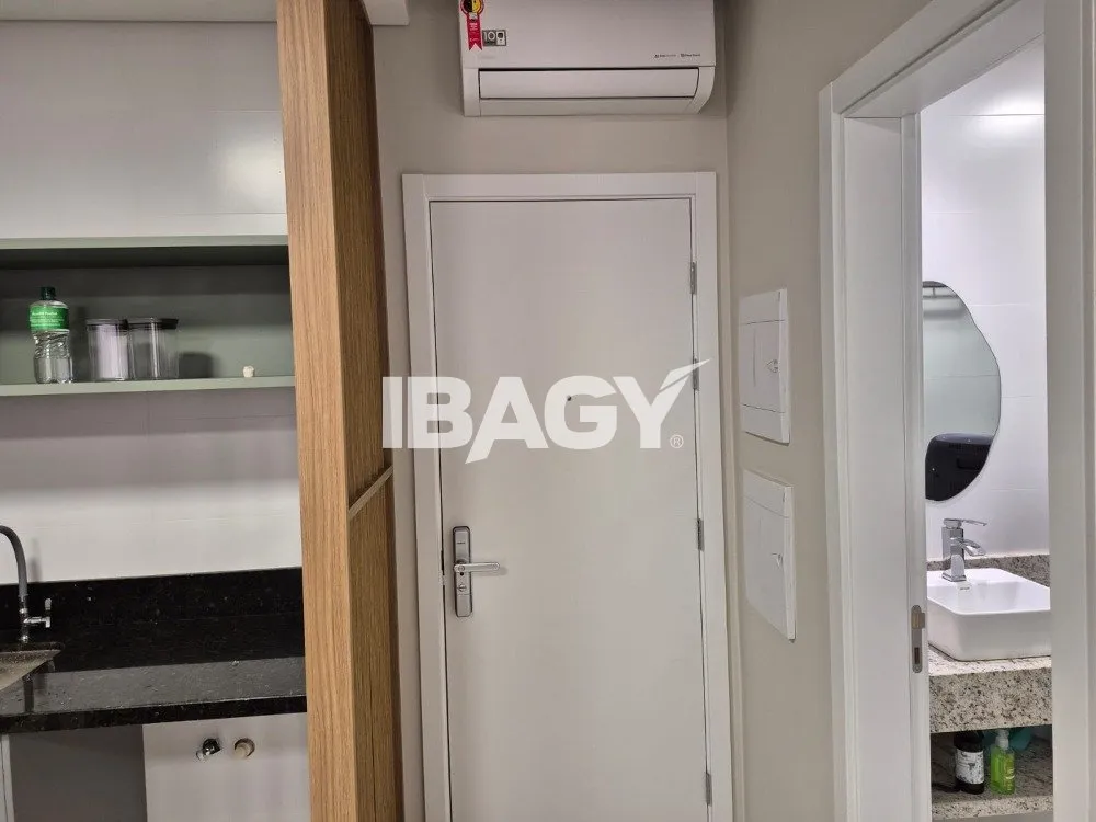 Furnished 49 m² studio with an open-plan kitchen — photo 14